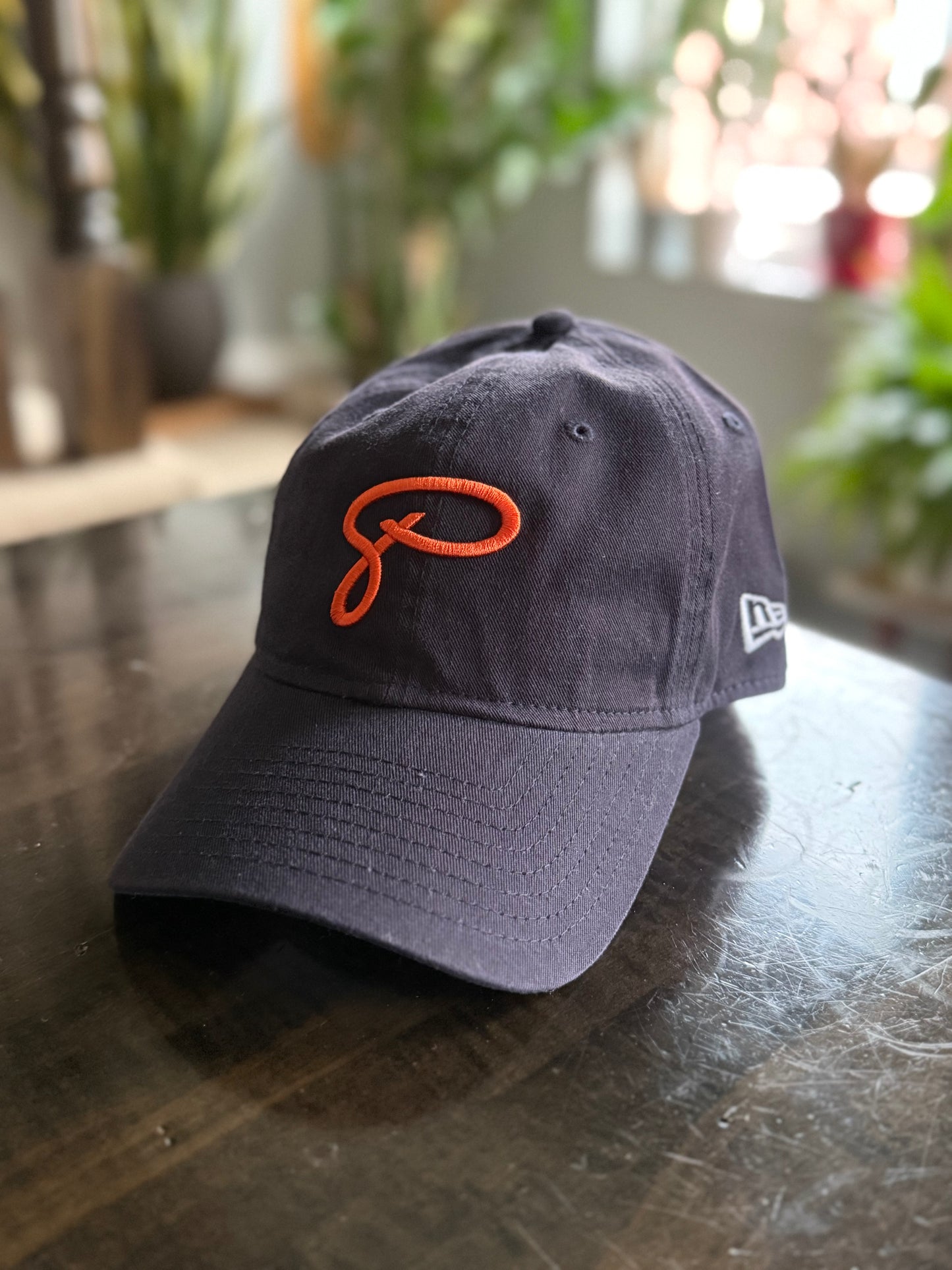 Porzia's NEW ERA 9twenty dad hat in NAVY